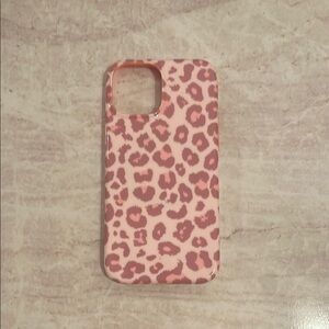 Velvet Caviar iPhone 12 Pro Max Pink Leopard Print Phone Case
